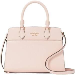 NWT Kate Spade unisex Madison Saffiano Leather Small Satchel, Conch Pink
